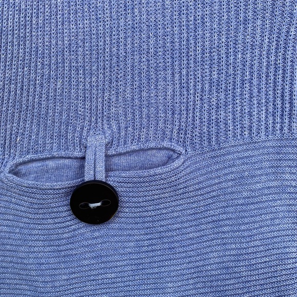 Slightly Fitted Cotton Long Sleeve Sweater - Picture 5 of 7